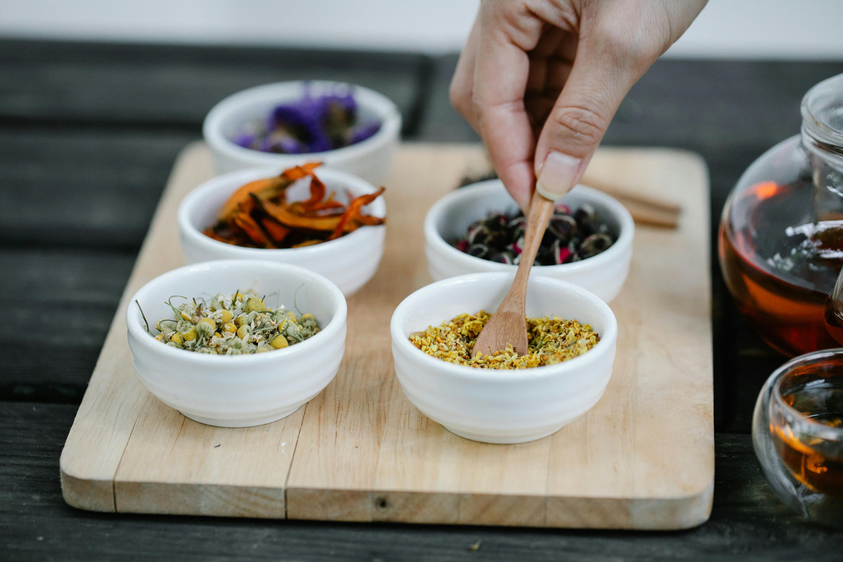 Artisanal Tea Selection dish