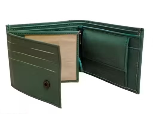 Stylish wallet for men Green.(W106)