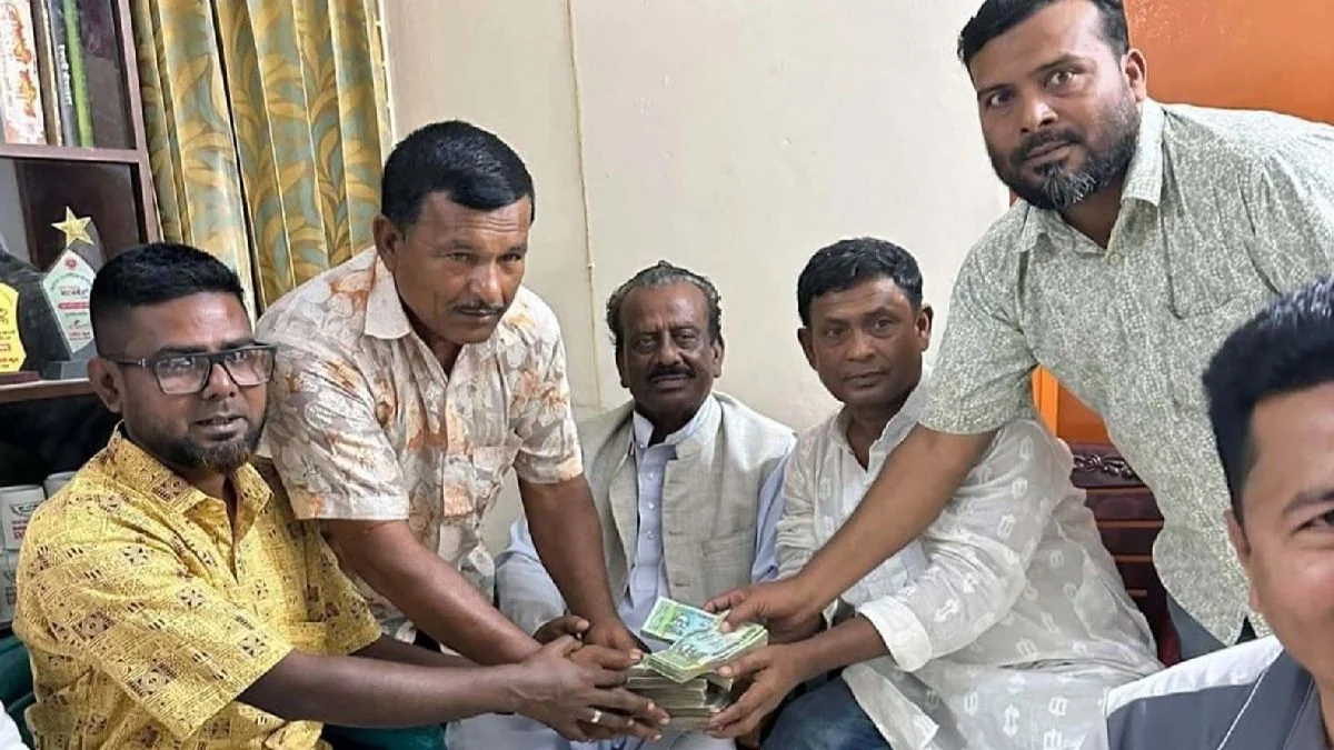 টাকা তুলে খেলার মাঠ কিনল গ্রামবাসী