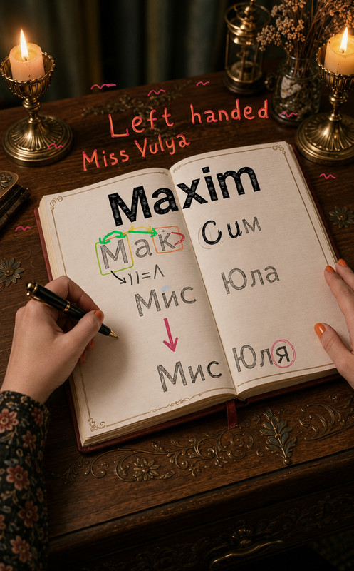 parabator miss yulya left handed cyrillic transformation