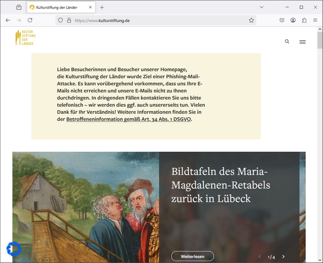 Kulturstiftung der Länder Kulturstiftung der Länder