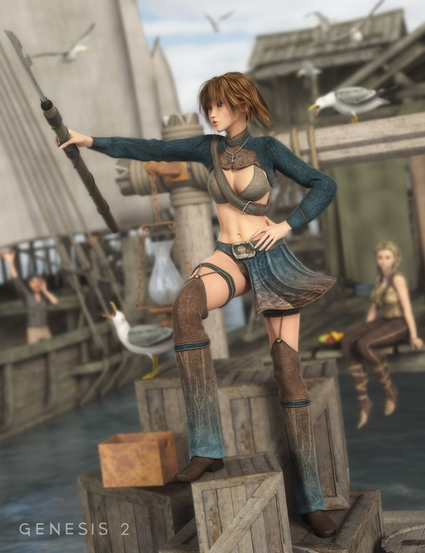 Harpoon Girl Outfit Harpoon Girl Outfit