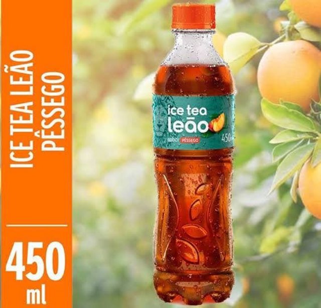 Chá Ice Tea Pêssego Leão Fuze Pet 450Ml