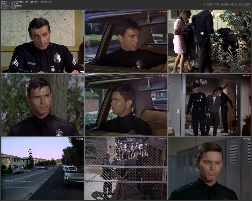 Adam-12 S02E04 Log 23 -- Pig Is a Three Letter Word.mkv