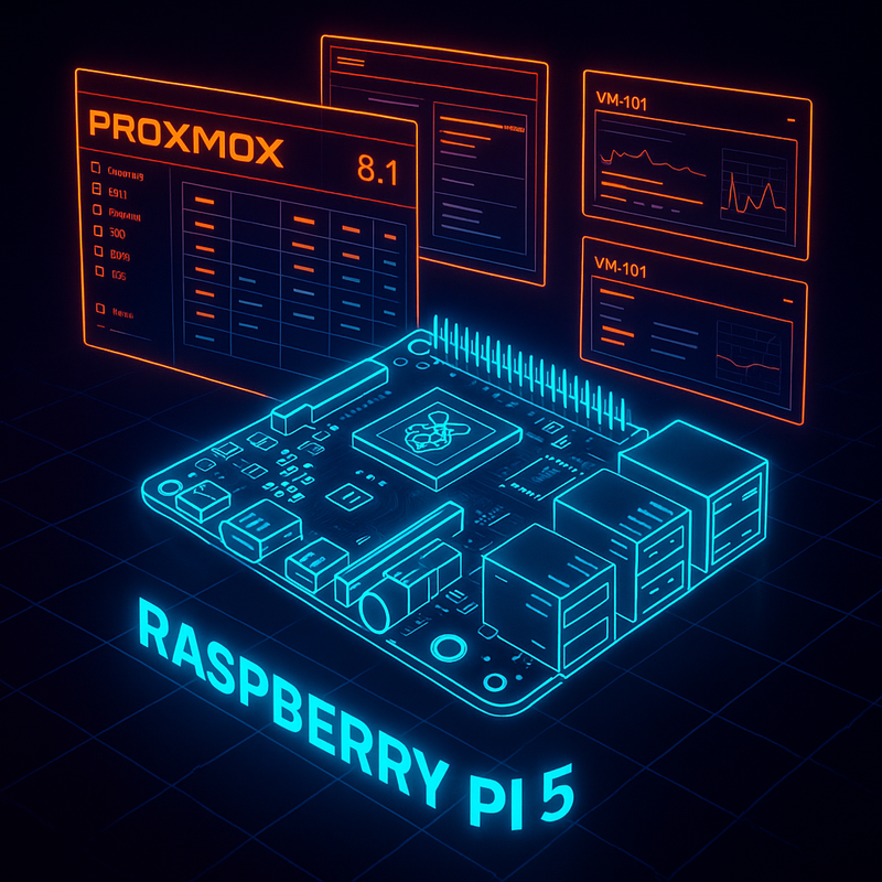 Raspberry Pi 5 + Proxmox 8.1: O Mini Servidor de Virtualização Que Ninguém Esperava