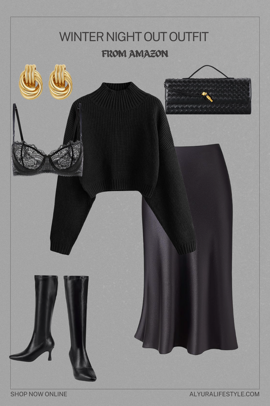All Black Fall Outfit | Chic & Elegant Look 🖤