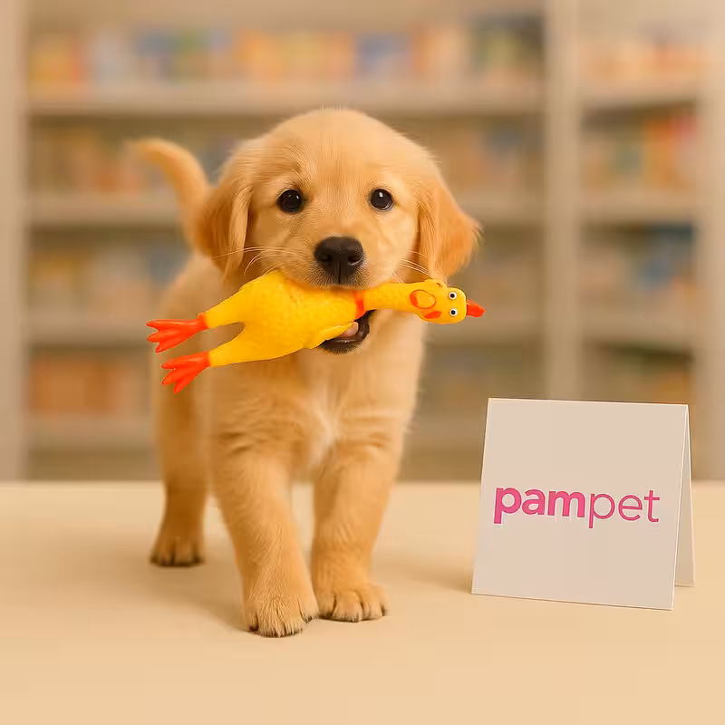 Juguete de pollo Pampet