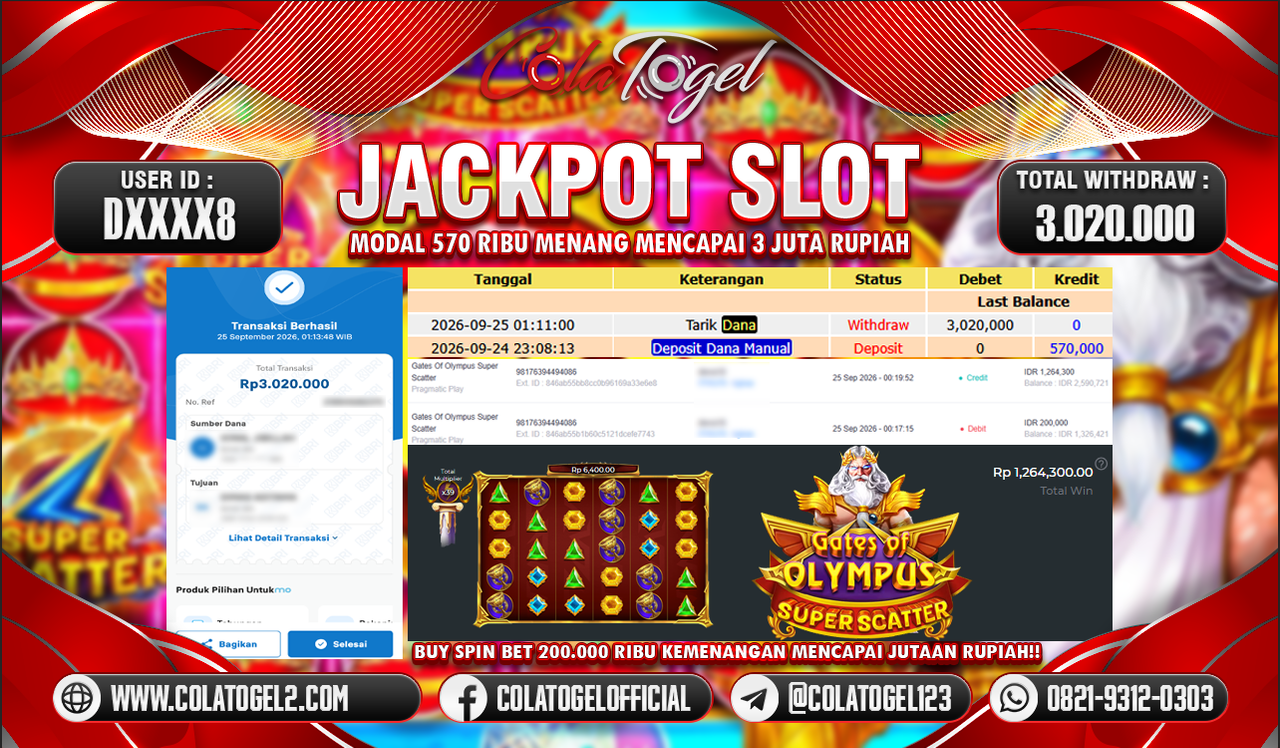 JACKPOT SLOT GACORR !!!