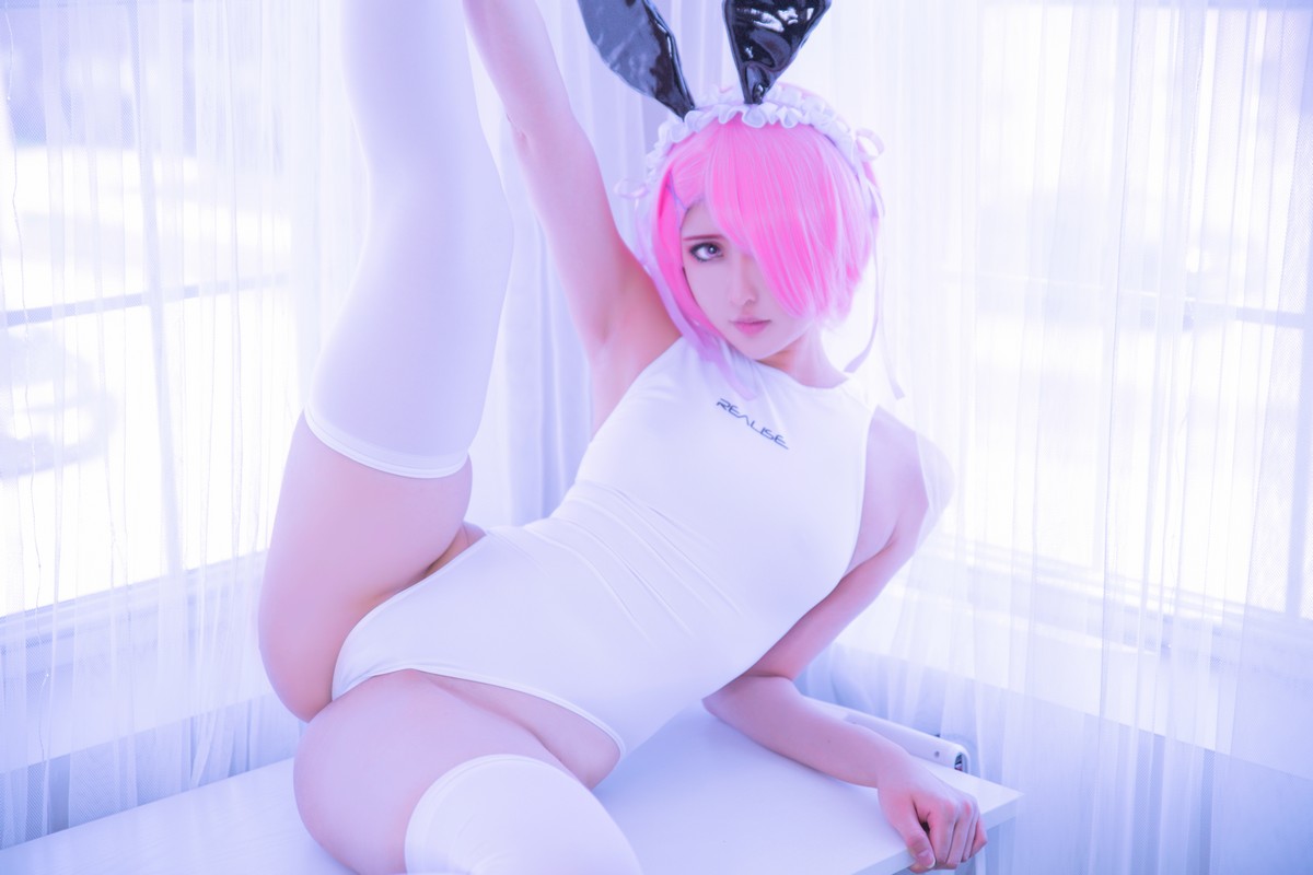 MissWarmJ Ram Swimsuit Cosplay HD Photos [11P-89.3M]插图2