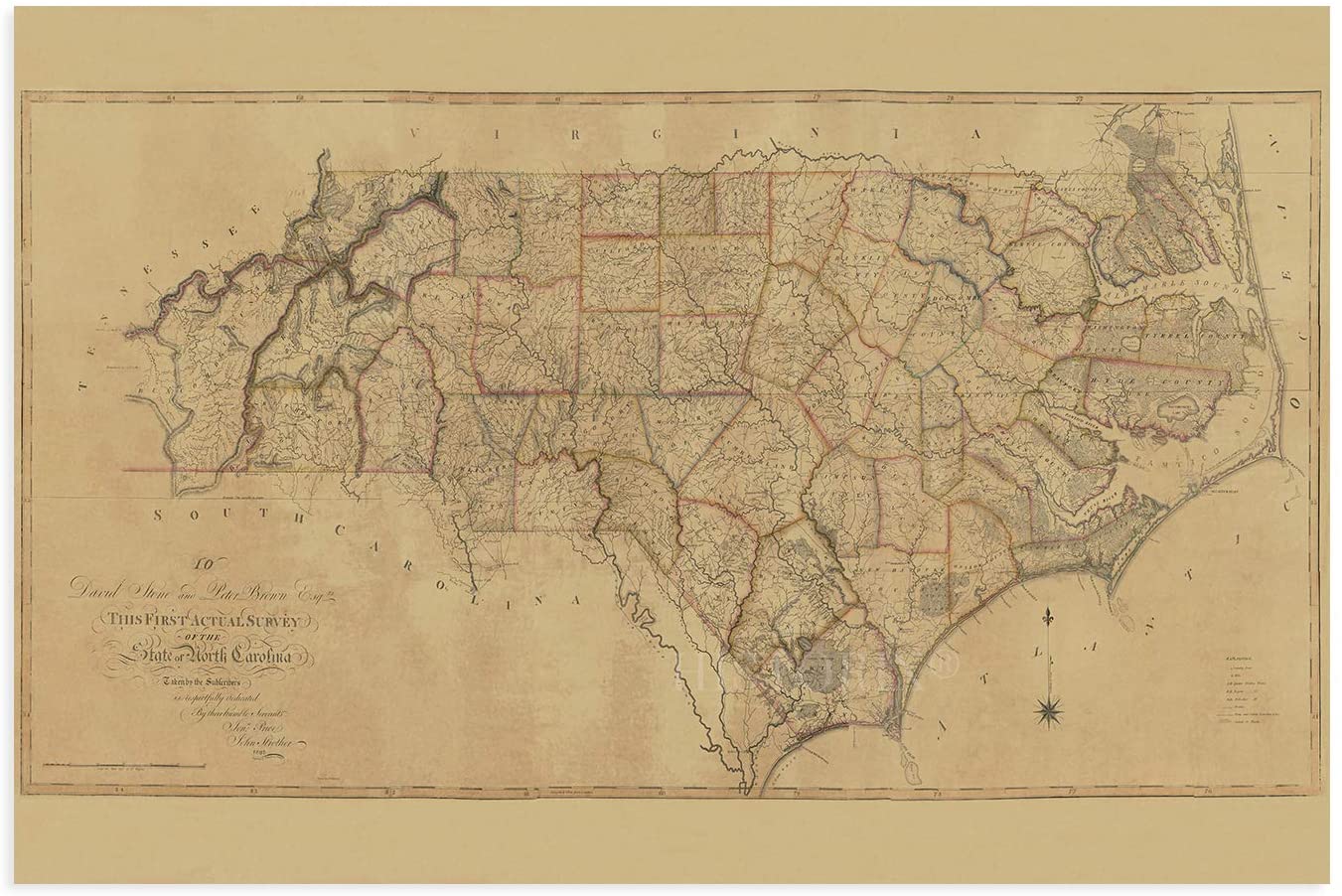 North Carolina Historical Maps
