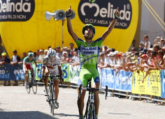 La vittoria di Nibali a Fondo (foto Bettini)
