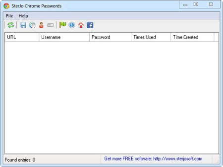 SterJo Chrome Passwords 2.0