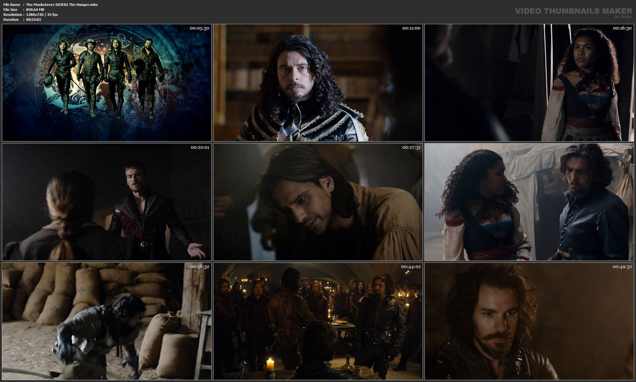 The Musketeers S03E02 The Hunger.mkv
