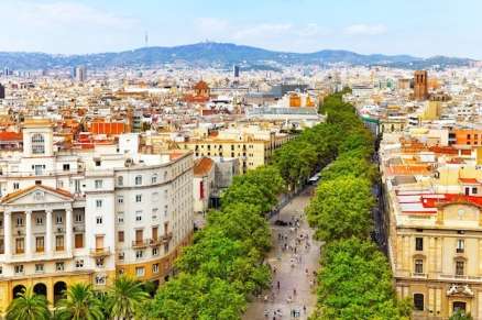 La Rambla, Barcelona, Spain