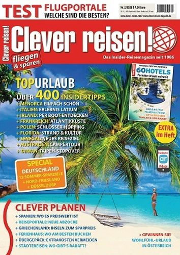 Cover: Clever Reisen Magazine Nr 02 2023