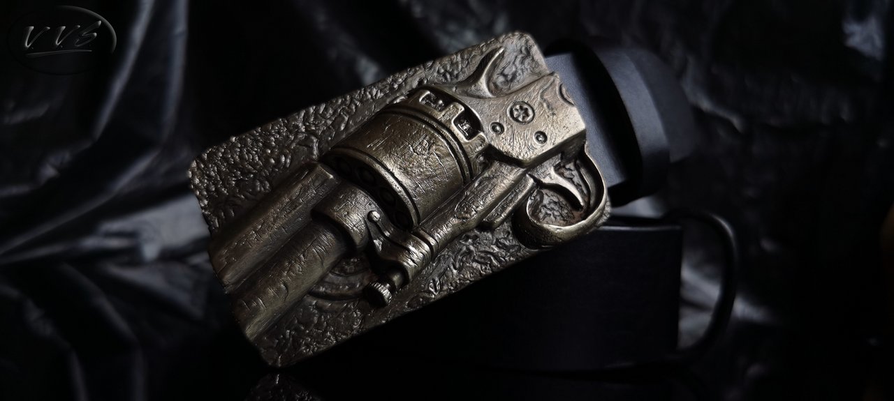 пряжка вестерн белая товар1