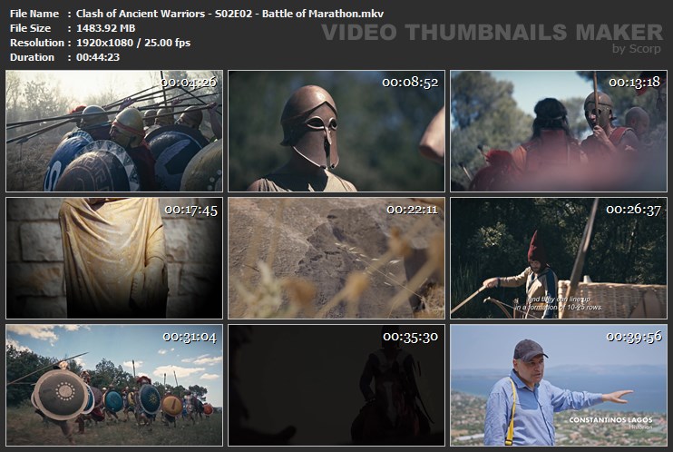 Clash of Ancient Warriors - S02E02 - Battle of Marathon.mkv