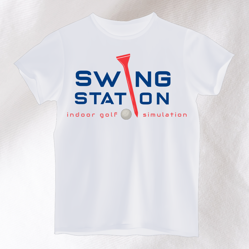 White tee front