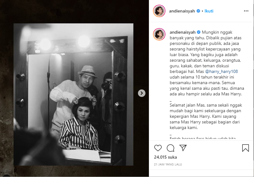 Postingan Andien