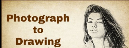 Photograph to Drawing   Photoshop Tutorial