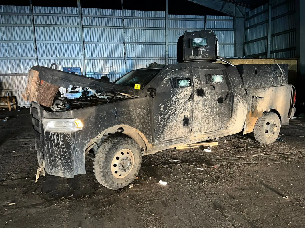 Aseguran AMIC y SEDENA taller para blindar vehículos “monstruo” en Sonora