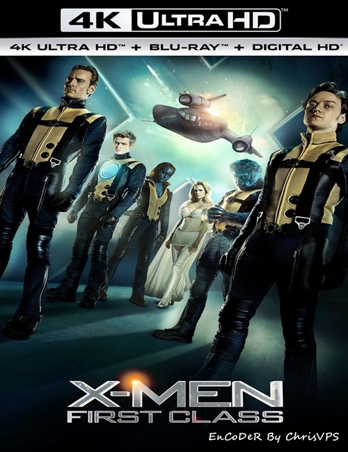 X-Men - Pierwsza Klasa / X-Men: First Class (2011)  MULTI.HDR.AI.60Fps.2160p.BluRay.DTS.HD.MA.AC3-ChrisVPS / LEKTOR i NAPISY