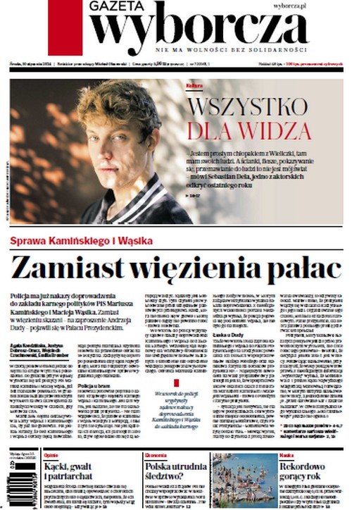Gazeta Wyborcza 10.01.2024
