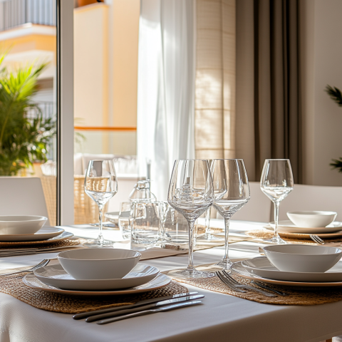 Rivieraclean-Photograph-of-a-dining-table-in-a-vacation-apar-e83bdd9e-3c40-41a8-8c94-7bdefa1fdf7a