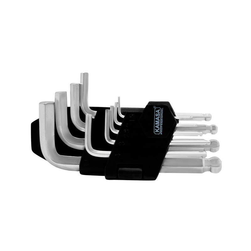 JUG. LLAVE PUNTA BOLAS 9PCS S. KAMASA