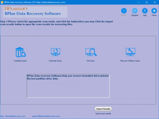 Bplan Data Recovery Software 2.70