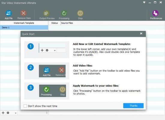 Star Video Watermark Ultimate v3.1.0 Star Video Watermark Ultimate v3.1.0