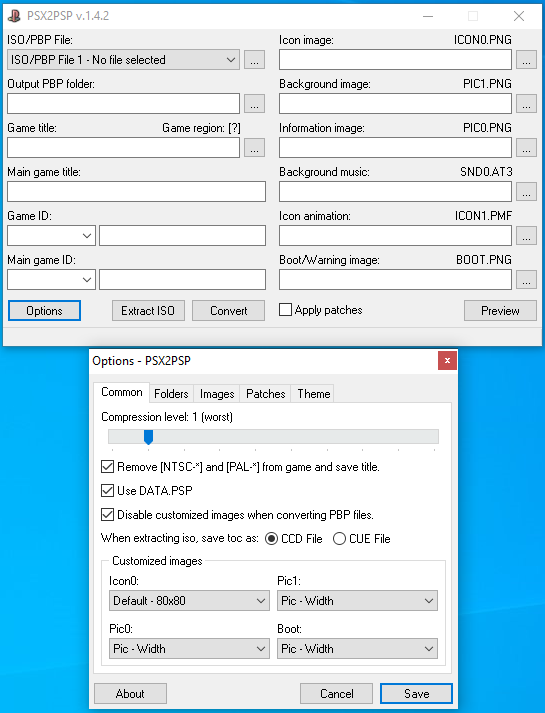 EBOOT.PBP working on ePSXe but not on PSP? r/PSP