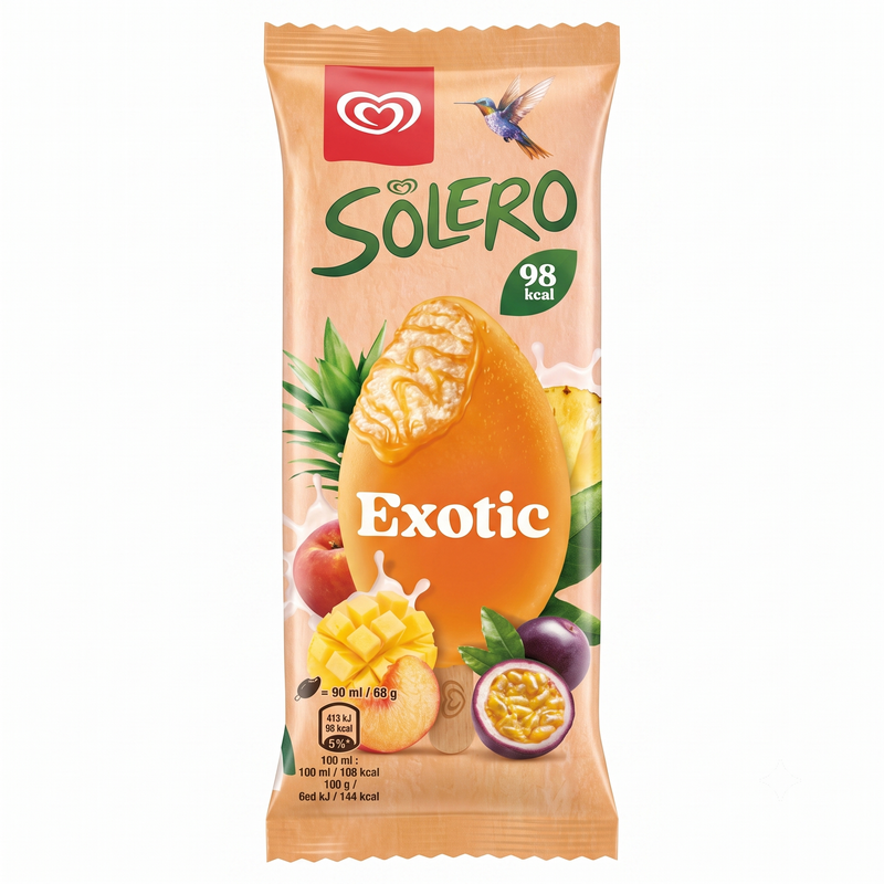 Helado Solero Maracuyá