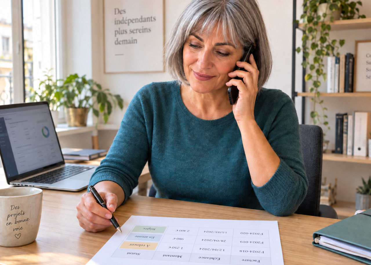 Unirecouvrement, recouvrement impayés auto-entrepreneur