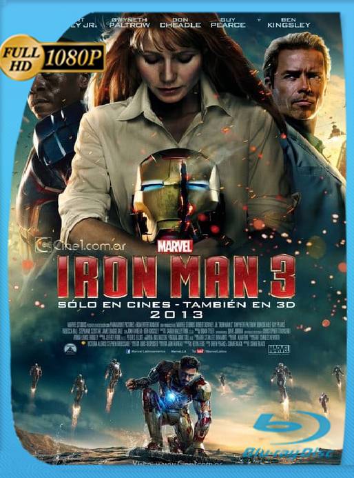 Iron Man 3 (2013) BRrip [1080p] [Latino] [GoogleDrive]