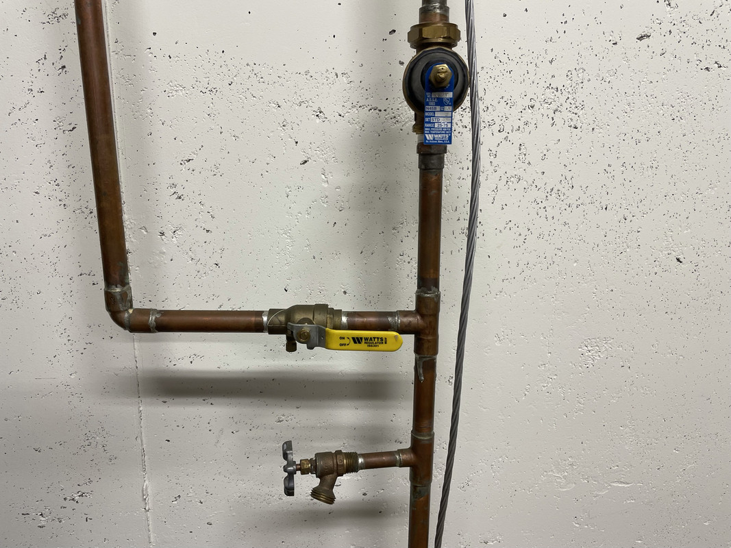 Extending basement water line outside Lawn Care Forum