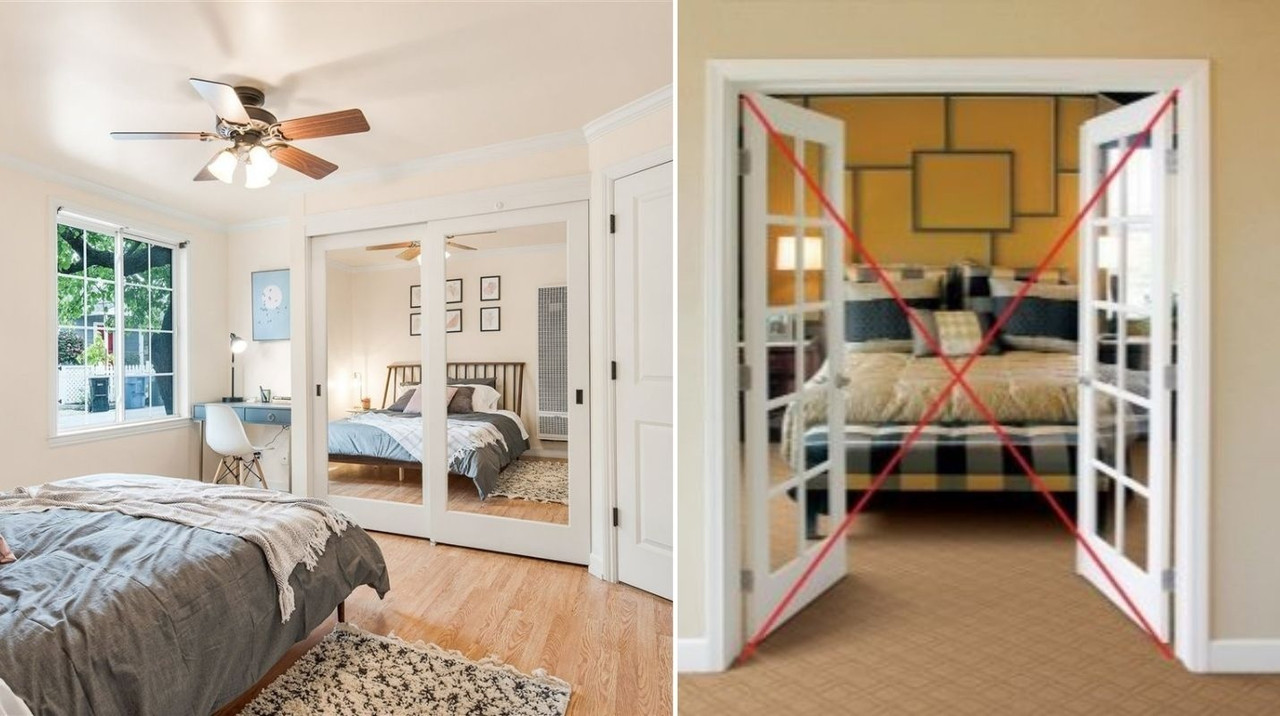 ¿Qué dice el Feng Shui de poner la cama frente a la puerta?