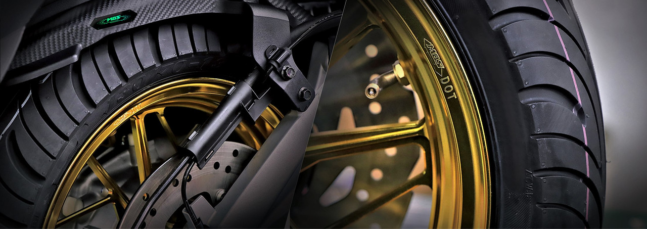 Lightweight Forged Aluminum Motorcycle Wheels