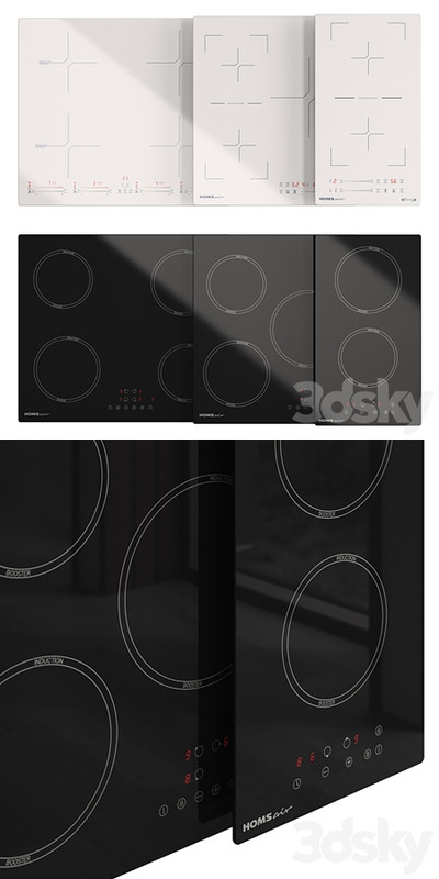 HOMSair induction hob set