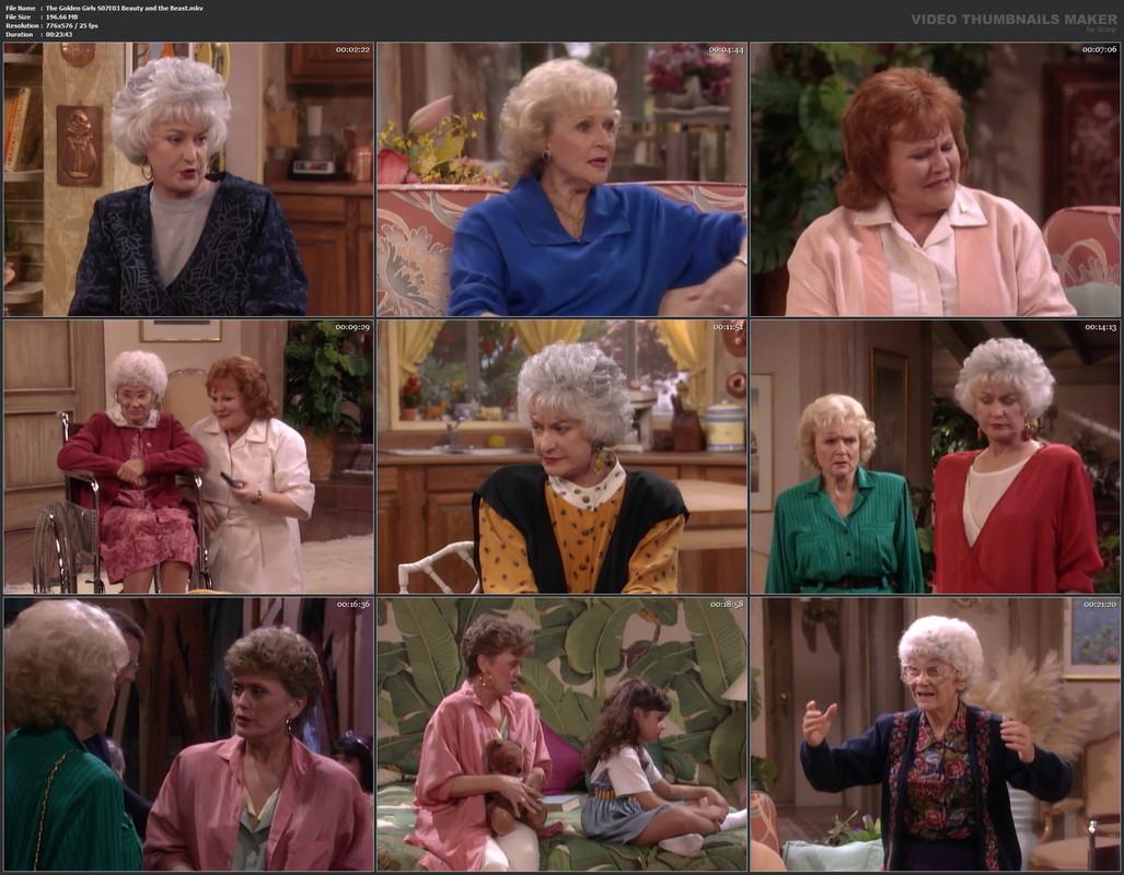 The Golden Girls S07E03 Beauty and the Beast.mkv