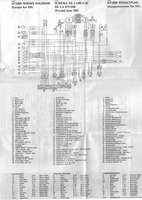 dtr125_schéma électrique