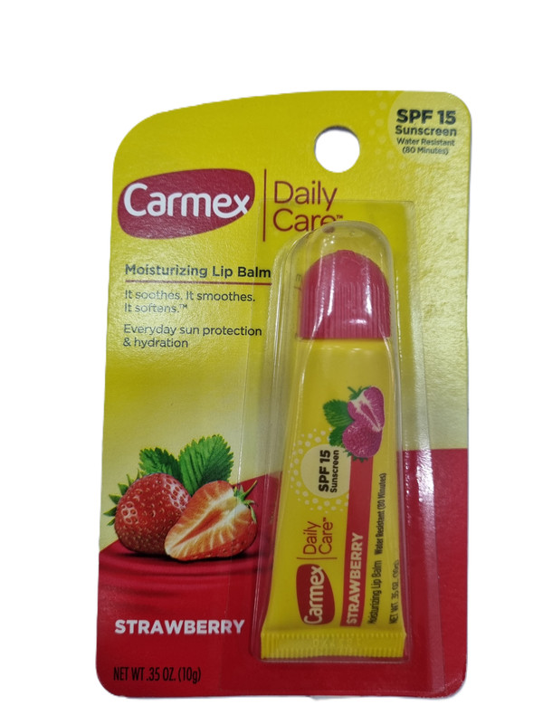 Carmex Moisturizing Lip Balm Strawberry