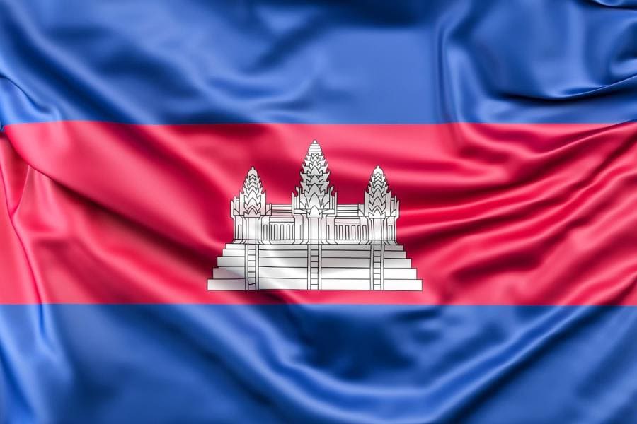 Флаг Камбоджи Флаг Камбоджи