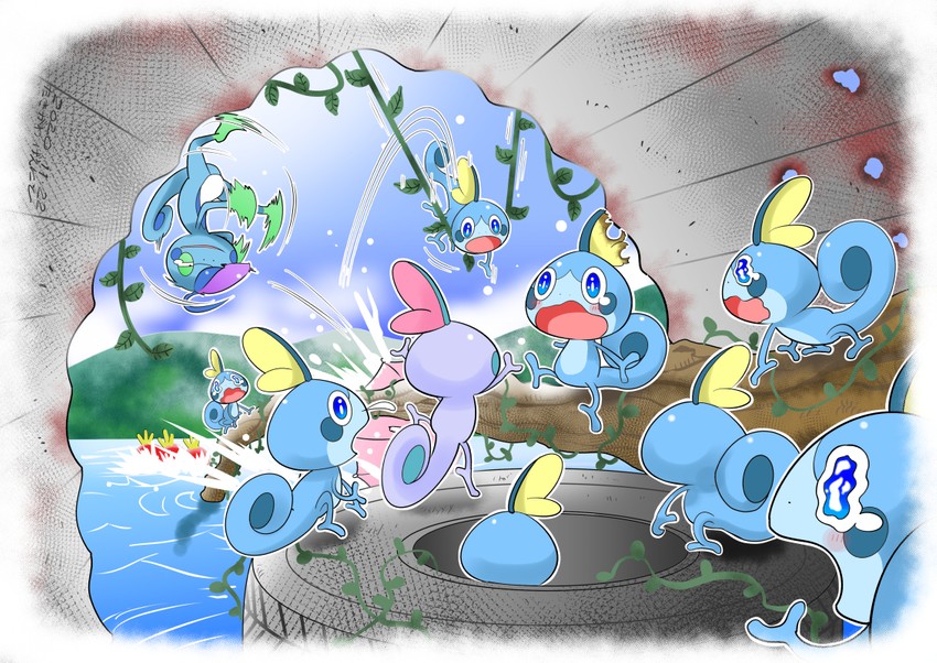 sobble-magikarp-and-drizzile-pokemon-dra