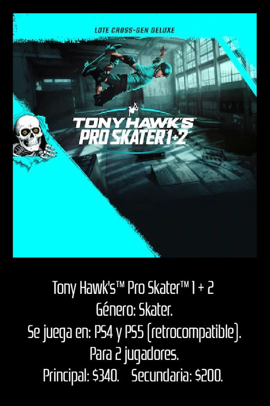 Tony Hawk´s Pro Skater 1+2