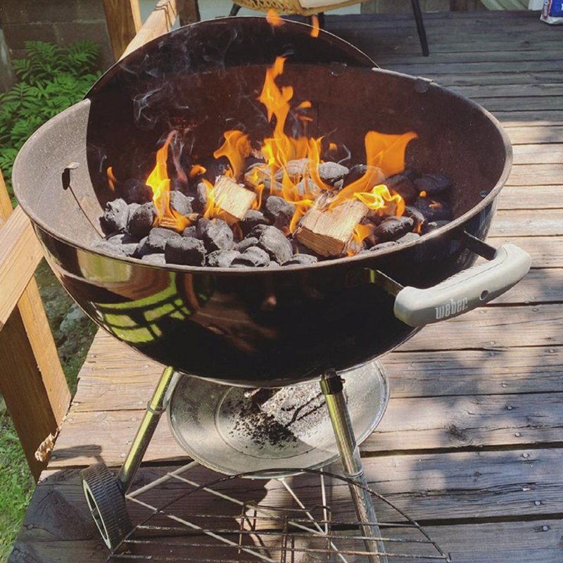 weber charcoal grill