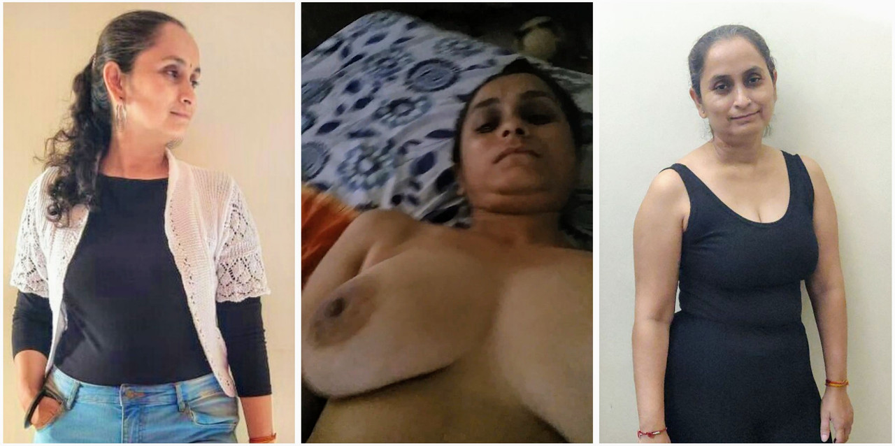 Horney desi gujju mom nude video