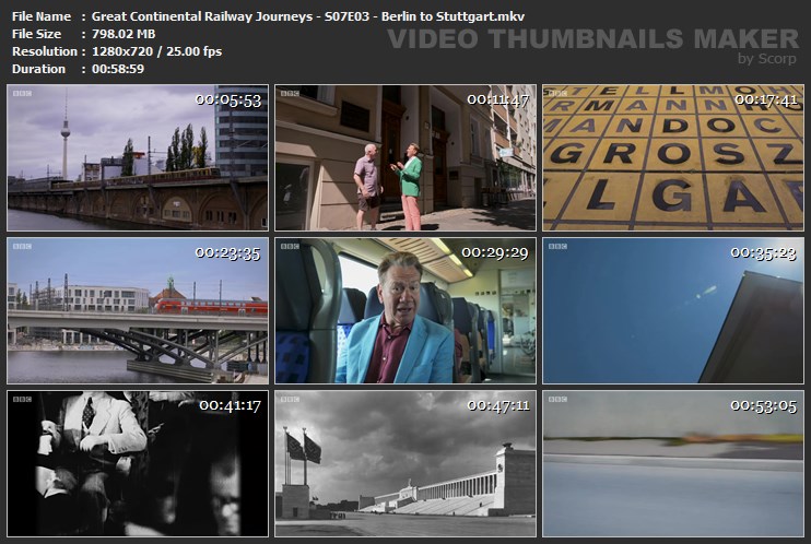 Great Continental Railway Journeys - S07E03 - Berlin to Stuttgart.mkv