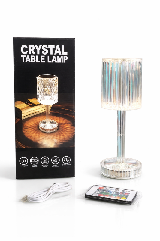 Diamond Table Lamp USB Charging Torch Lamp 