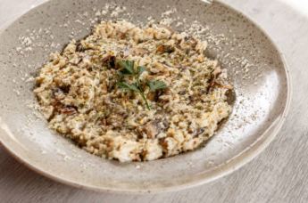 Arroz Basmati Con Champiñones